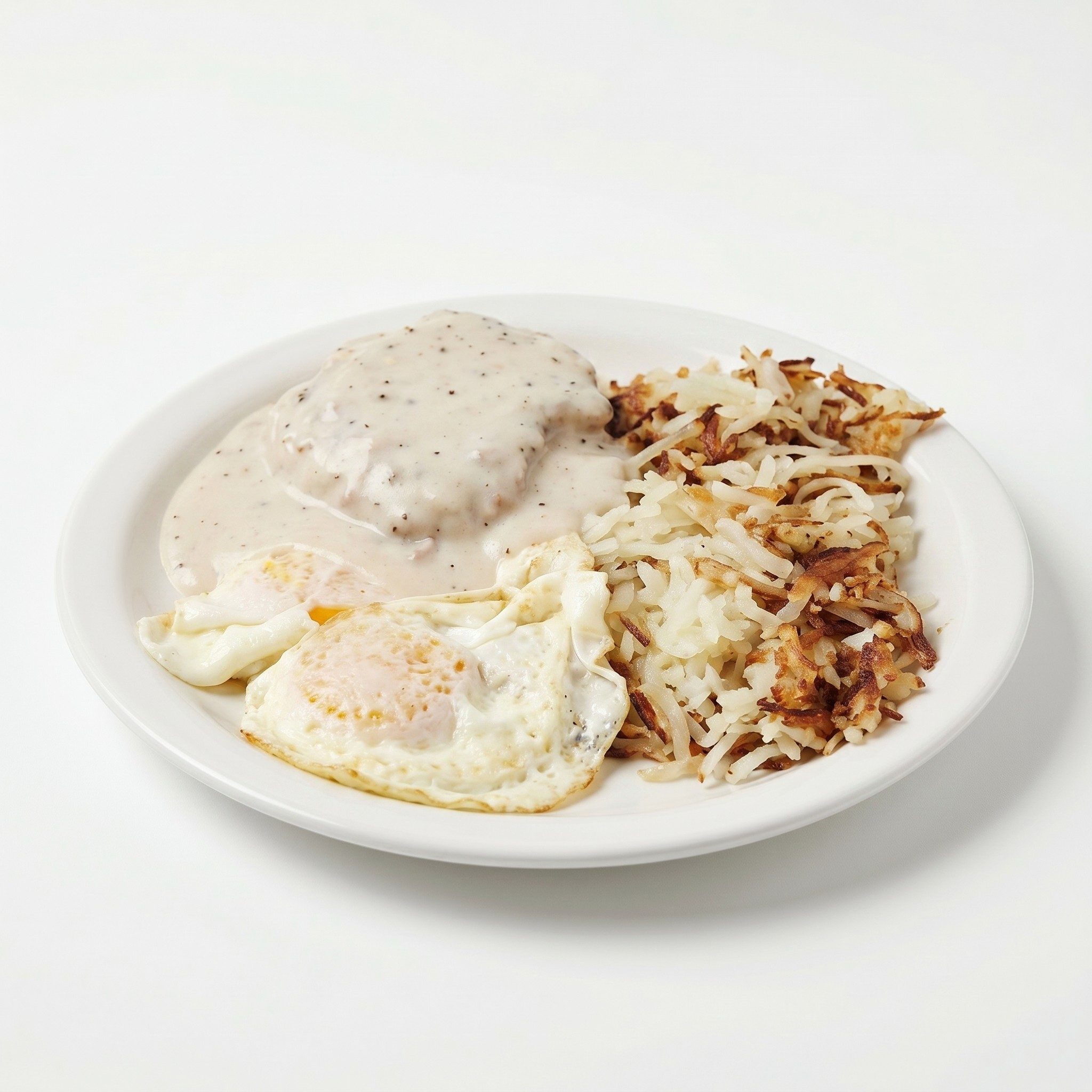Senior Chicken Fried Steak Breakfast.
