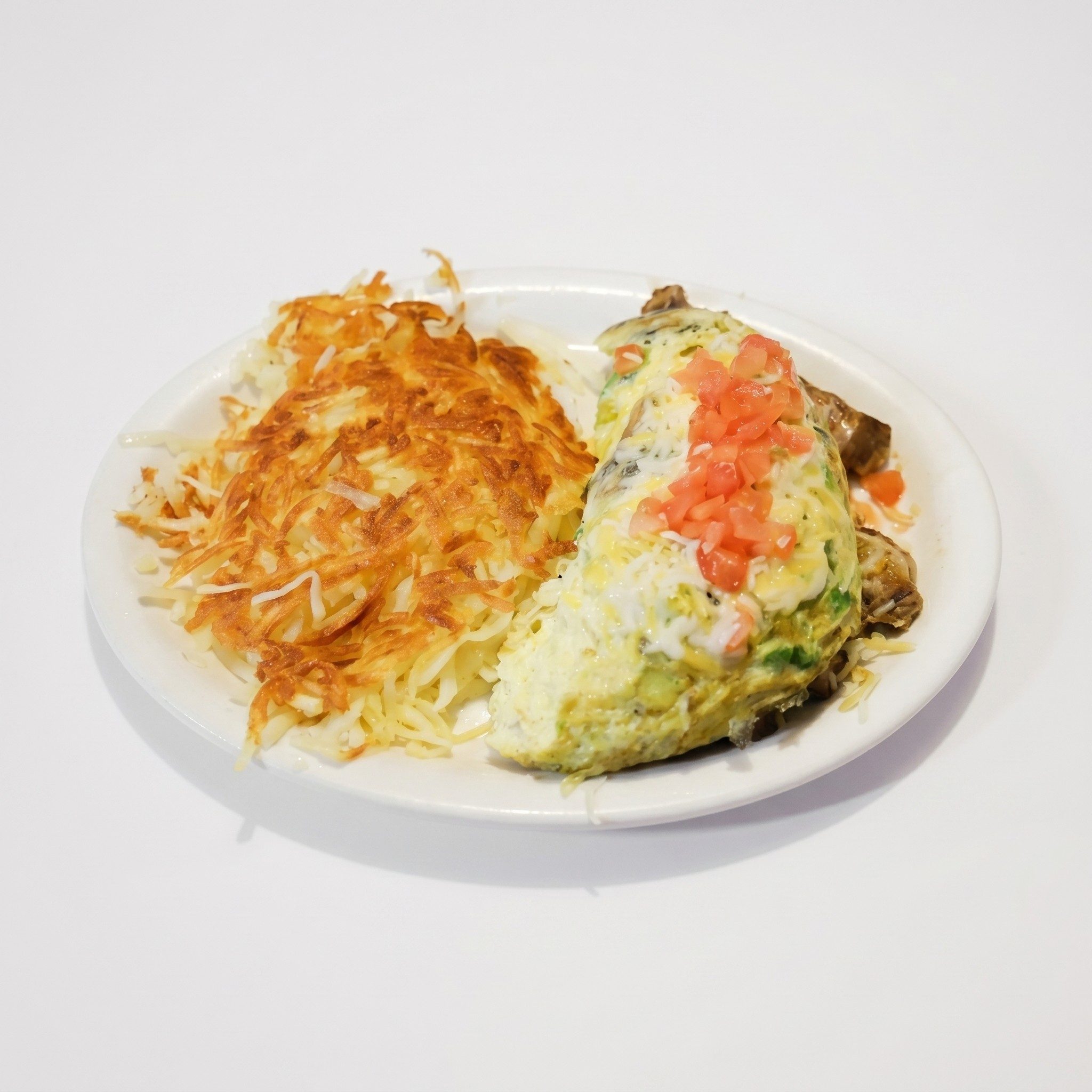 Steak Omelet.