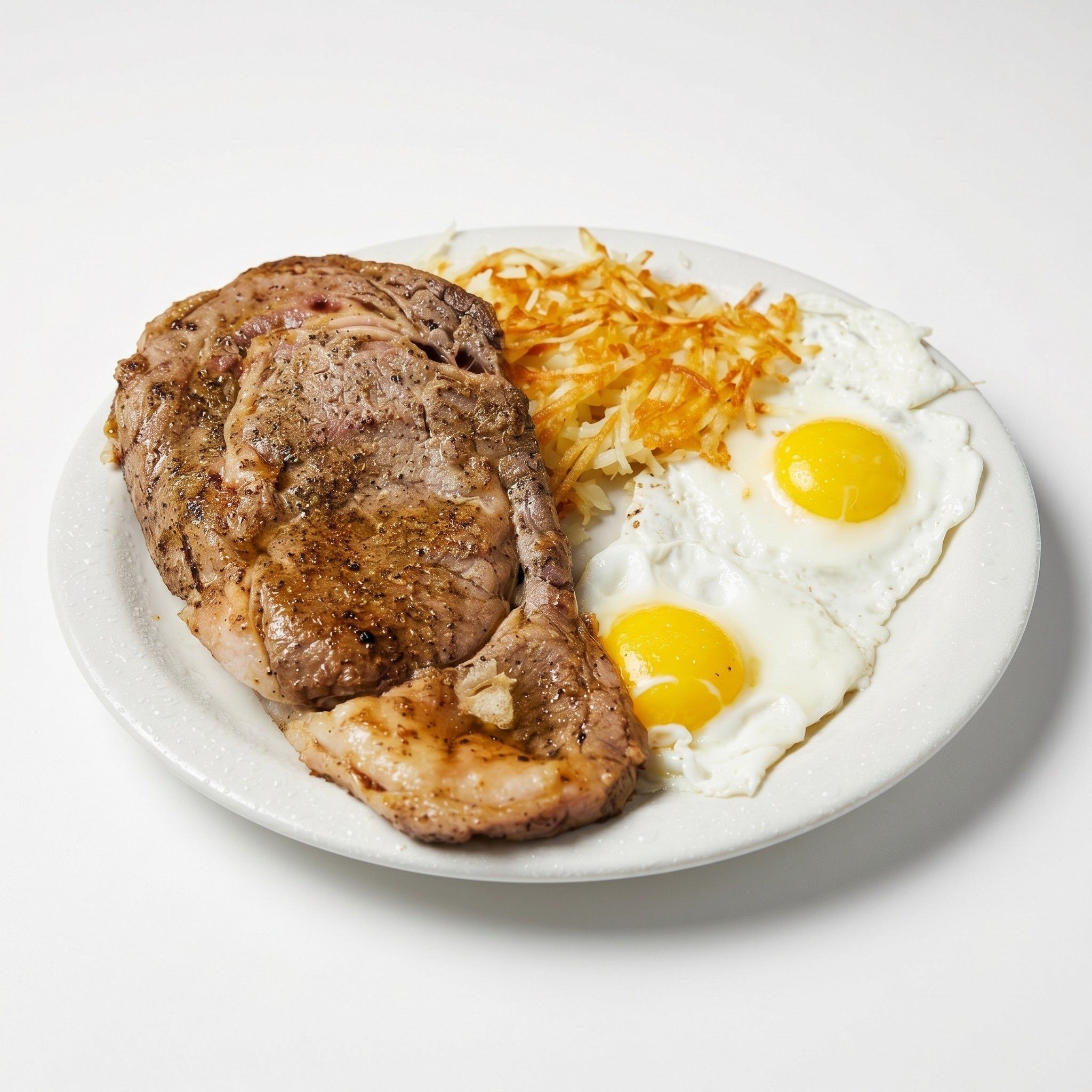 Ribeye Steak & Eggs.